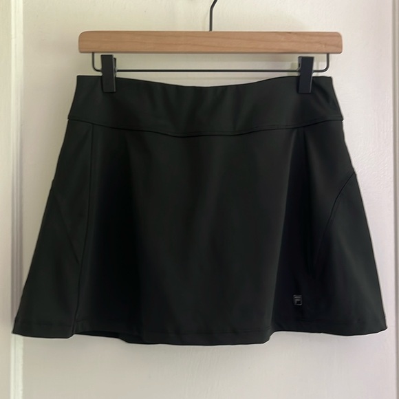 Fila Pants - FILA A-Line Sport Skort Athletic Athleisure Tennis Skirt with Built-in Shorts